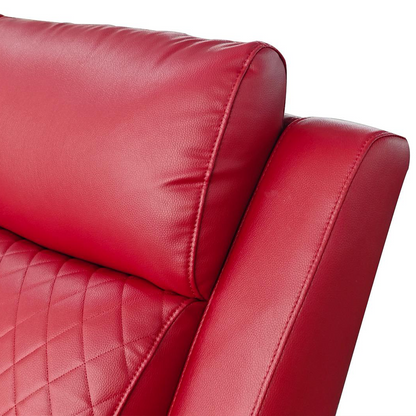 Florida Cinema 3 Seater Electric Reclining Leather Sofa