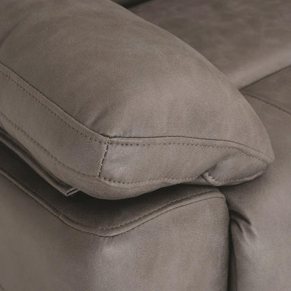 Jax Grey Fabric Right Hand Facing Electric Reclining Corner Sofa
