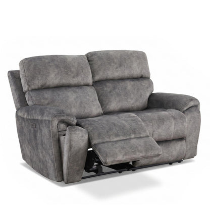 Valtos 3 + 2 + 1 Electric Recliner Sofa Suite Truffle or Grey