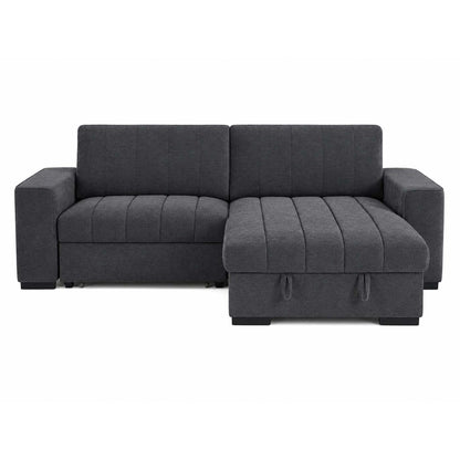 Frankie Universal Corner Sofa Bed with Storage USB & Cupholder