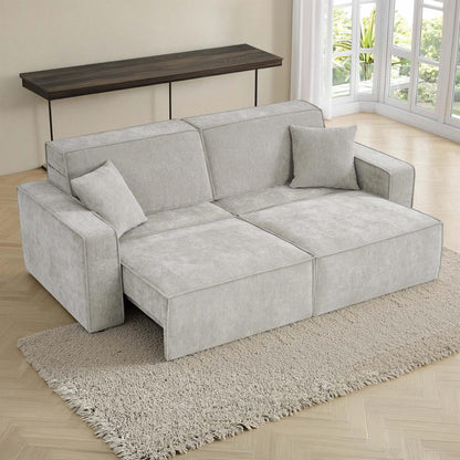 Huxley 3 Seater Electric Sofa Bed with Power Extension & Boxed Arms