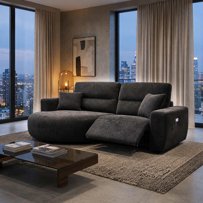 Denton Electric Recliner Chaise Sofa Left or Right Hand Facing