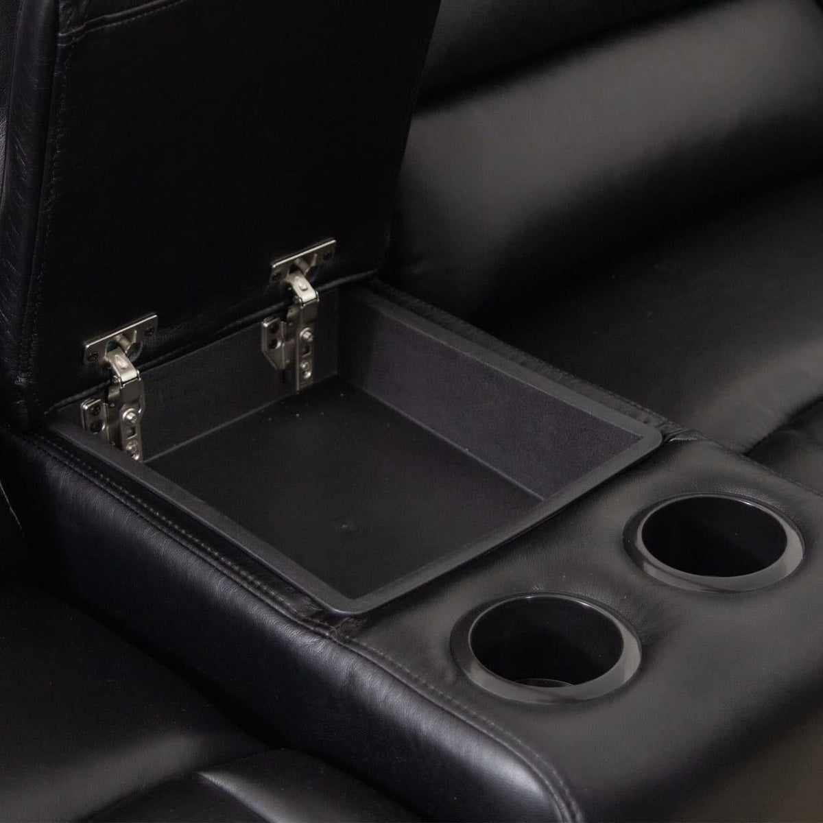 Oxbridge 5 Seater Electric Recliner Corner Sofa LED USB Black or Grey