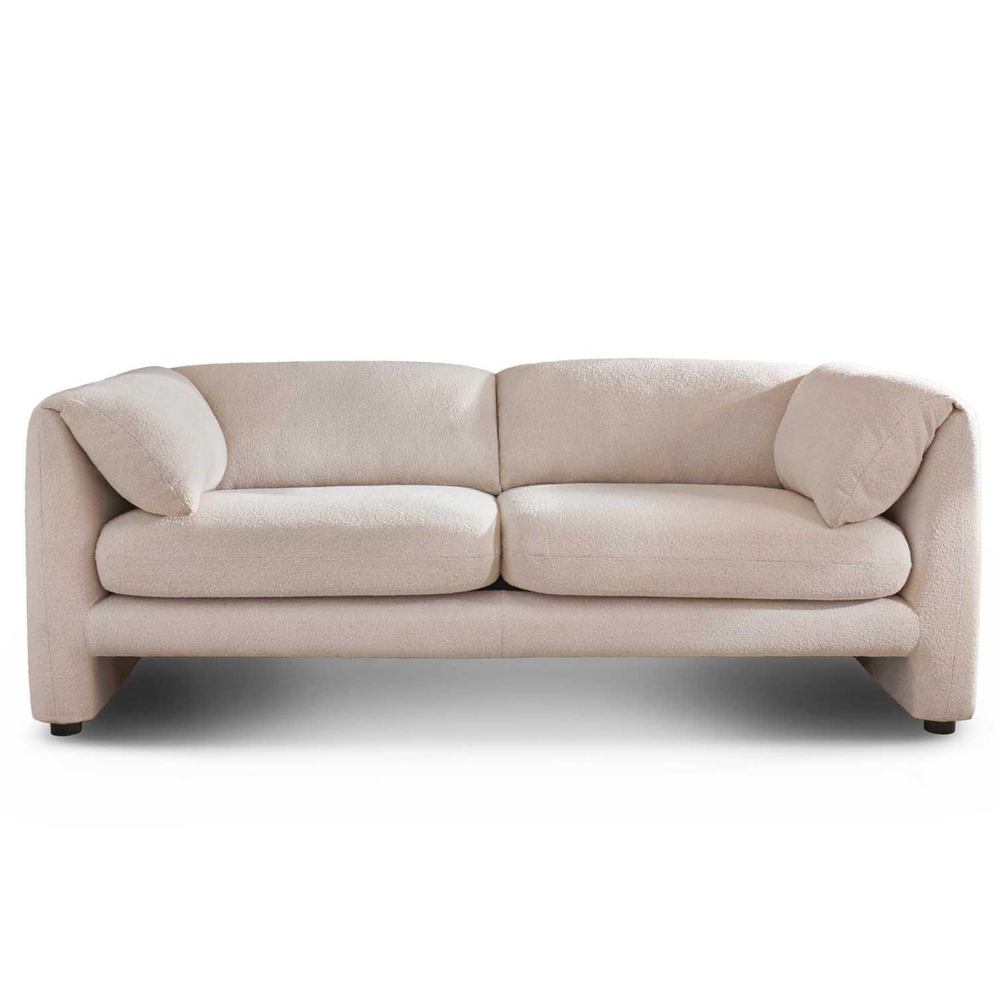 Chester 3 Piece Boucle Cream Fabric Sofas 3 + 2 + 1