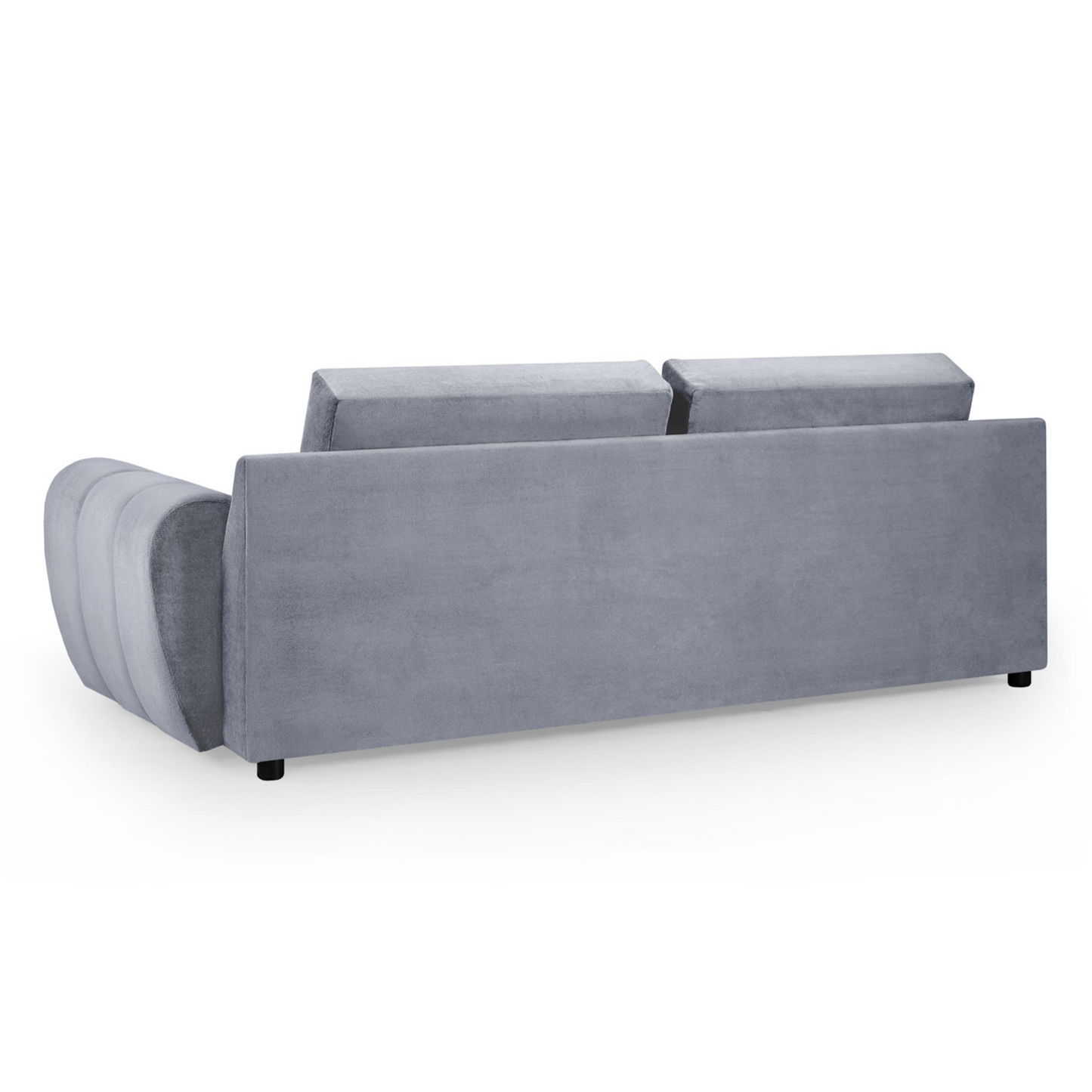 Zura Plush Fabric Large 2 Seater Sofa | Cream, Grey or Mocha