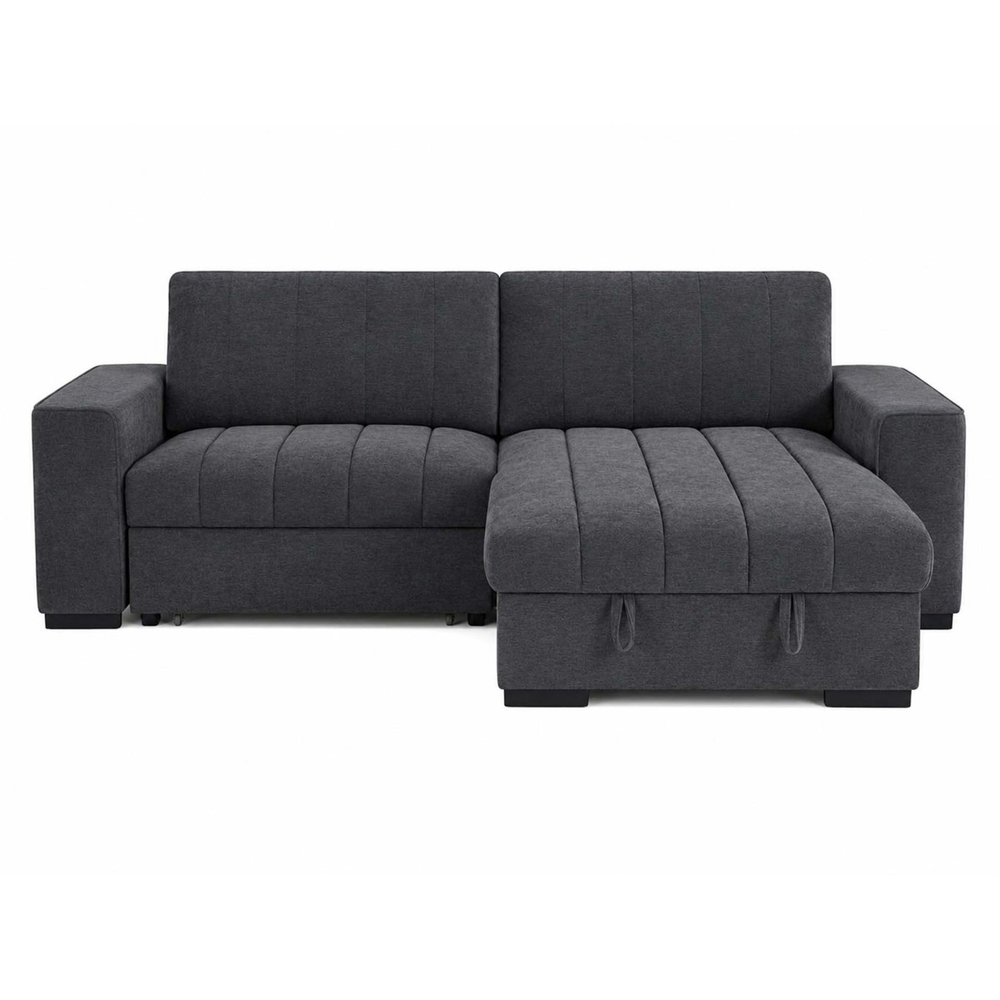 Frankie Universal Corner Sofa Bed with Storage USB & Cupholder