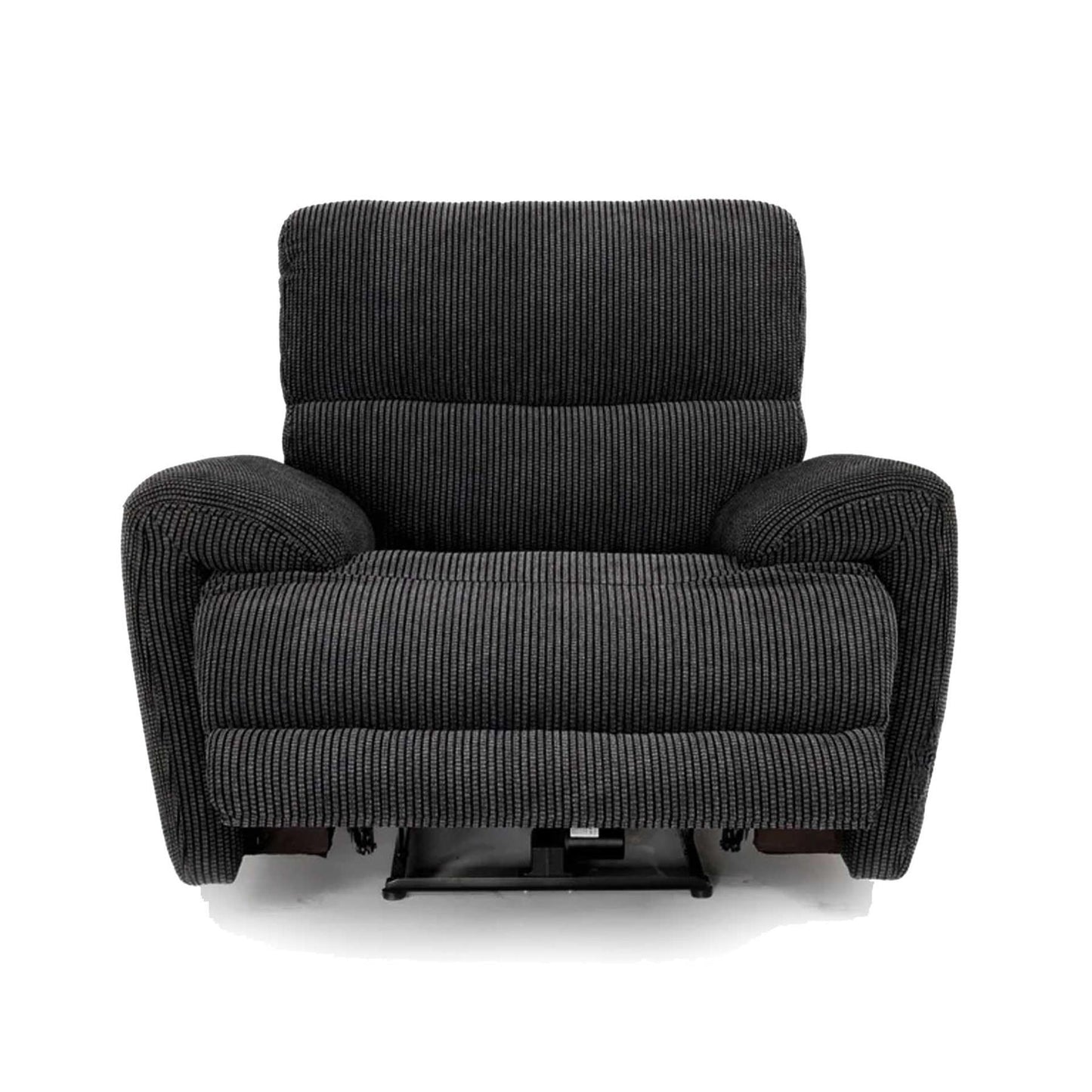 Carla Electric Reclining 3 Piece Sofa Suite 2 + 1 + 1 Black