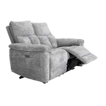 Kent Electric Reclining Sofa Suite 3 + 2 Lucy Dove Grey