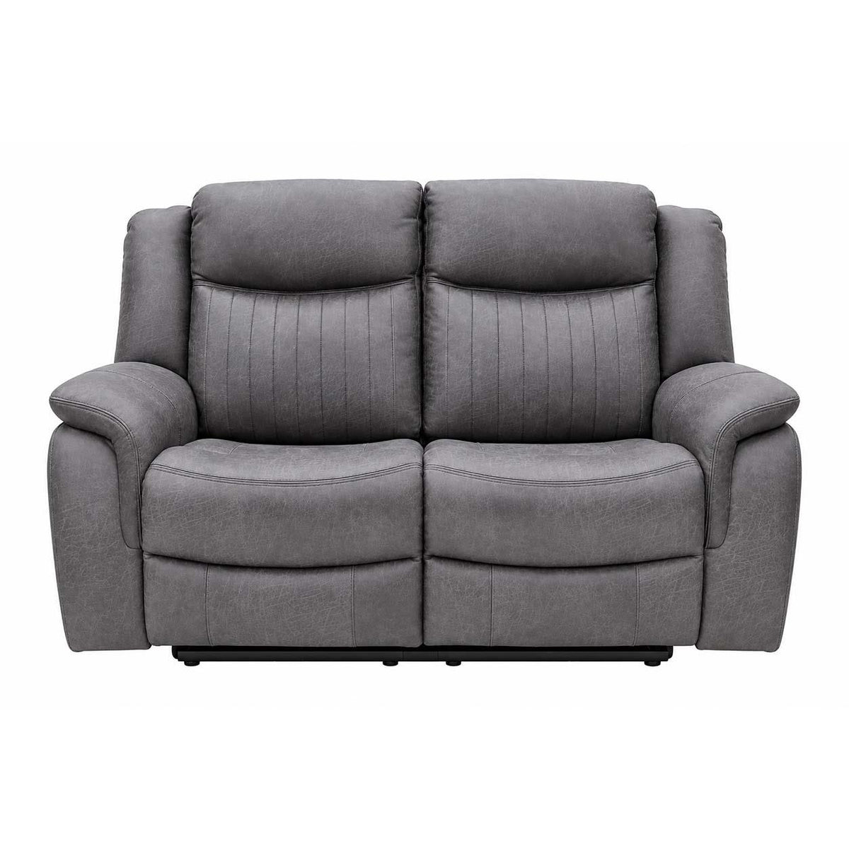 Lennox Grey Tech Fabric 3 + 2 + 1 Sofa Suite with Electric Recliner