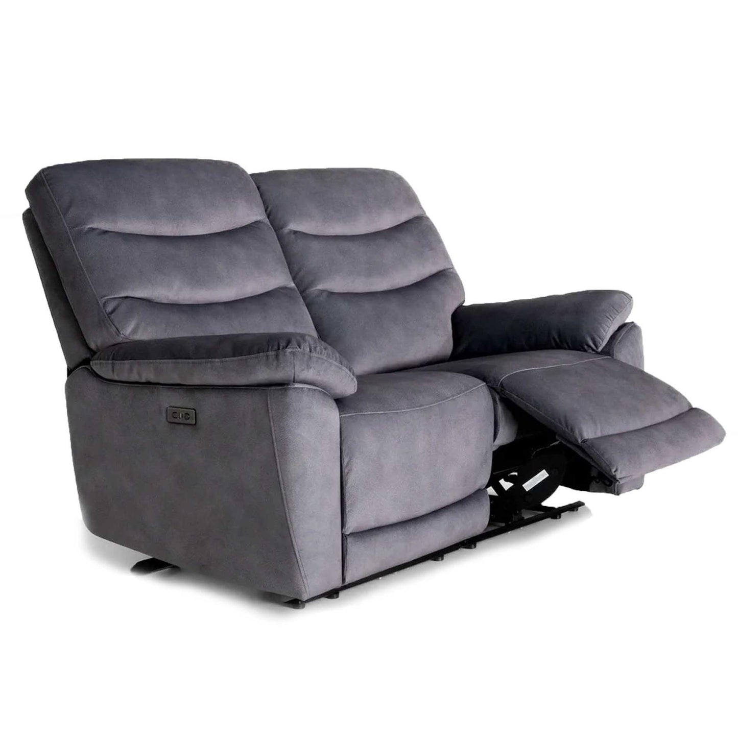 Tilly Electric Reclining 3 Piece Sofa Suite 3 + 2 + 1 Charcoal