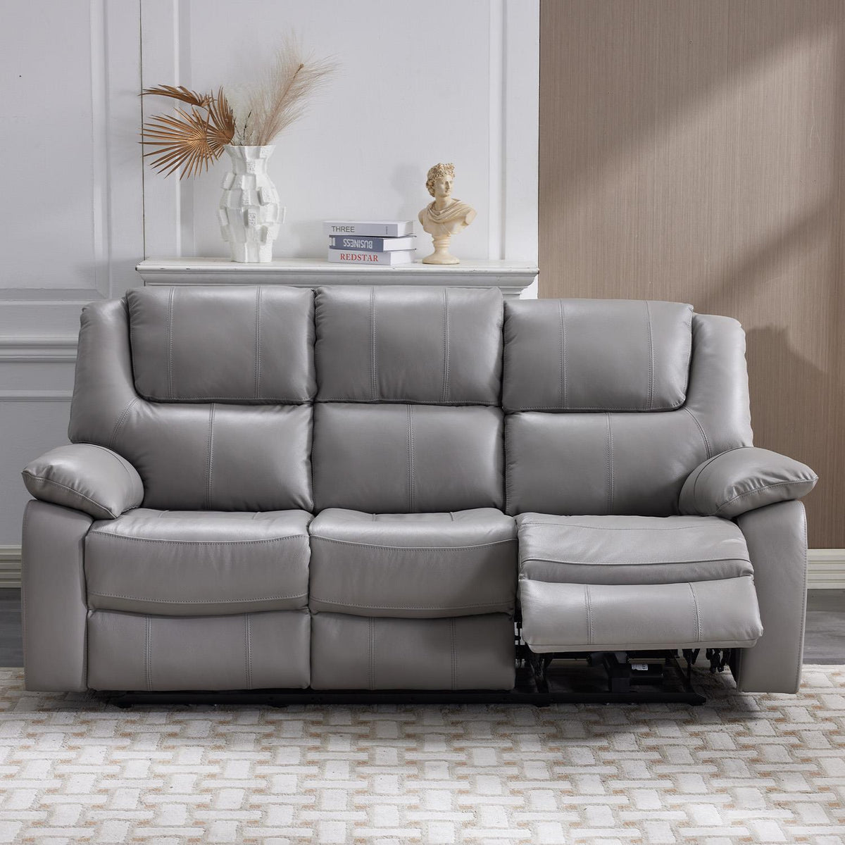Knowle Electric Reclining Sofa Suite 3 + 2  Pisa Grey