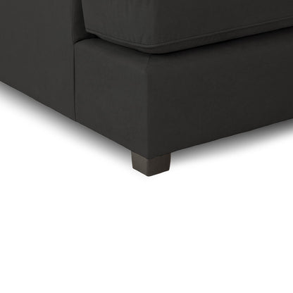 California Classic Fabric Beige, Black or Grey U shaped 6 Seater Sofa