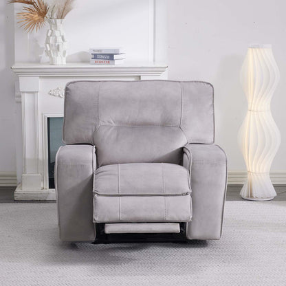 Caleb Power Electric Reclining Single Seater Armchair Aspen Latte