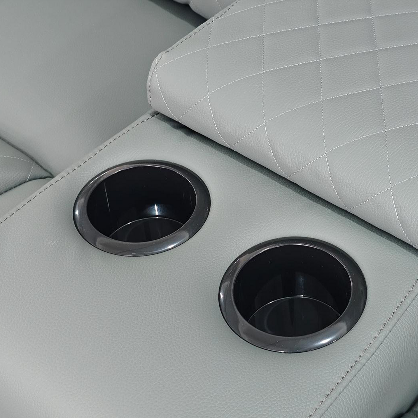 Florida Cinema 3 Seater Electric Reclining Leather Sofa