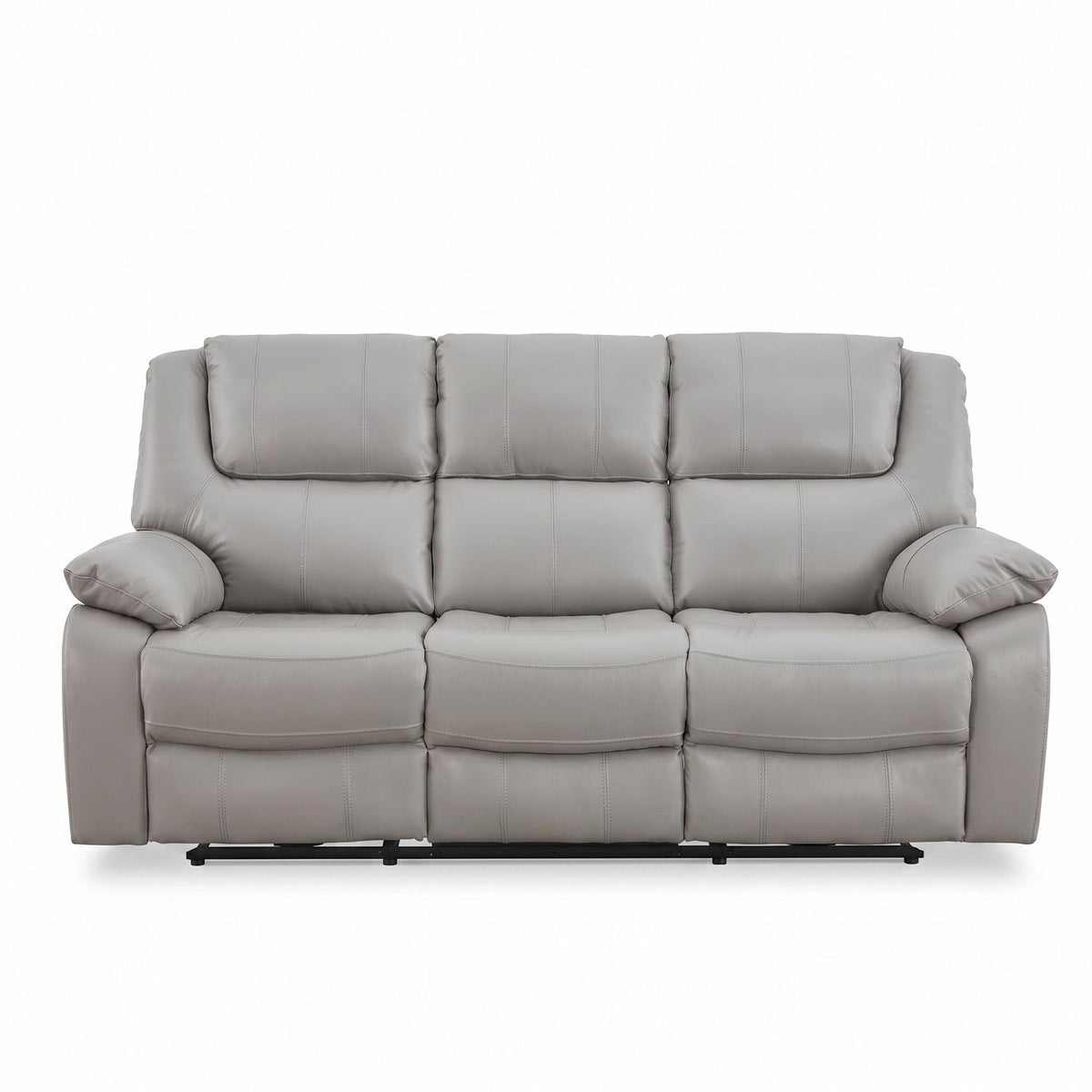 Knowle Electric Reclining 3 Seater Sofa Settee  Pisa Grey USB Charging
