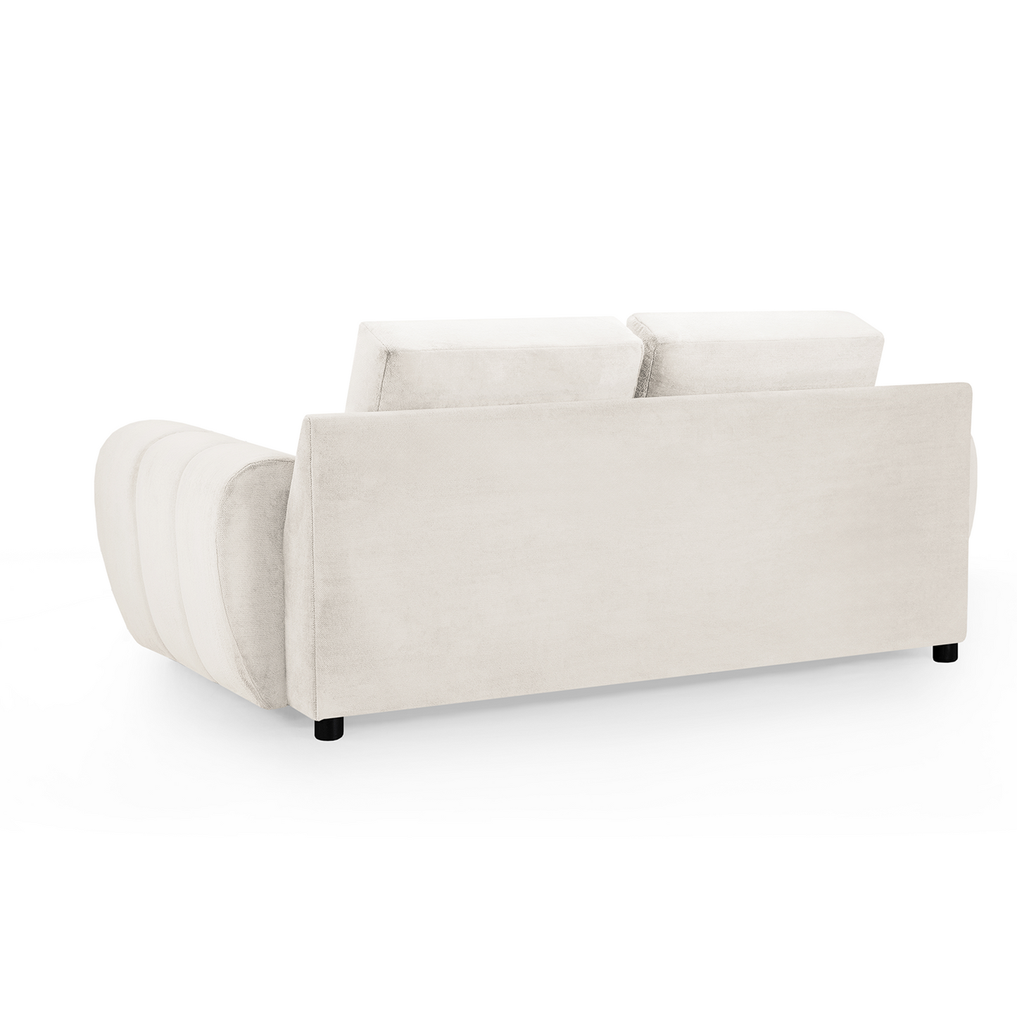Zura Plush Velvet Large 3 + 2 Sofa Suite | Cream, Grey or Mocha