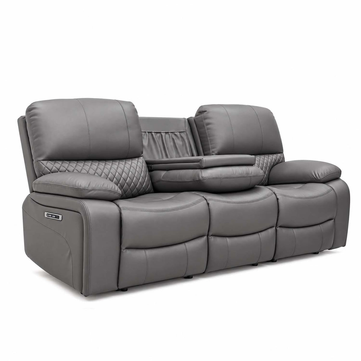 Bentley Electric Recliner Sofa Suite 3 + 2 Seater, Eco Leather
