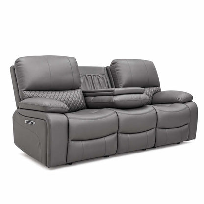 Bentley Electric Recliner Sofa Suite 3 + 2 Seater, Eco Leather