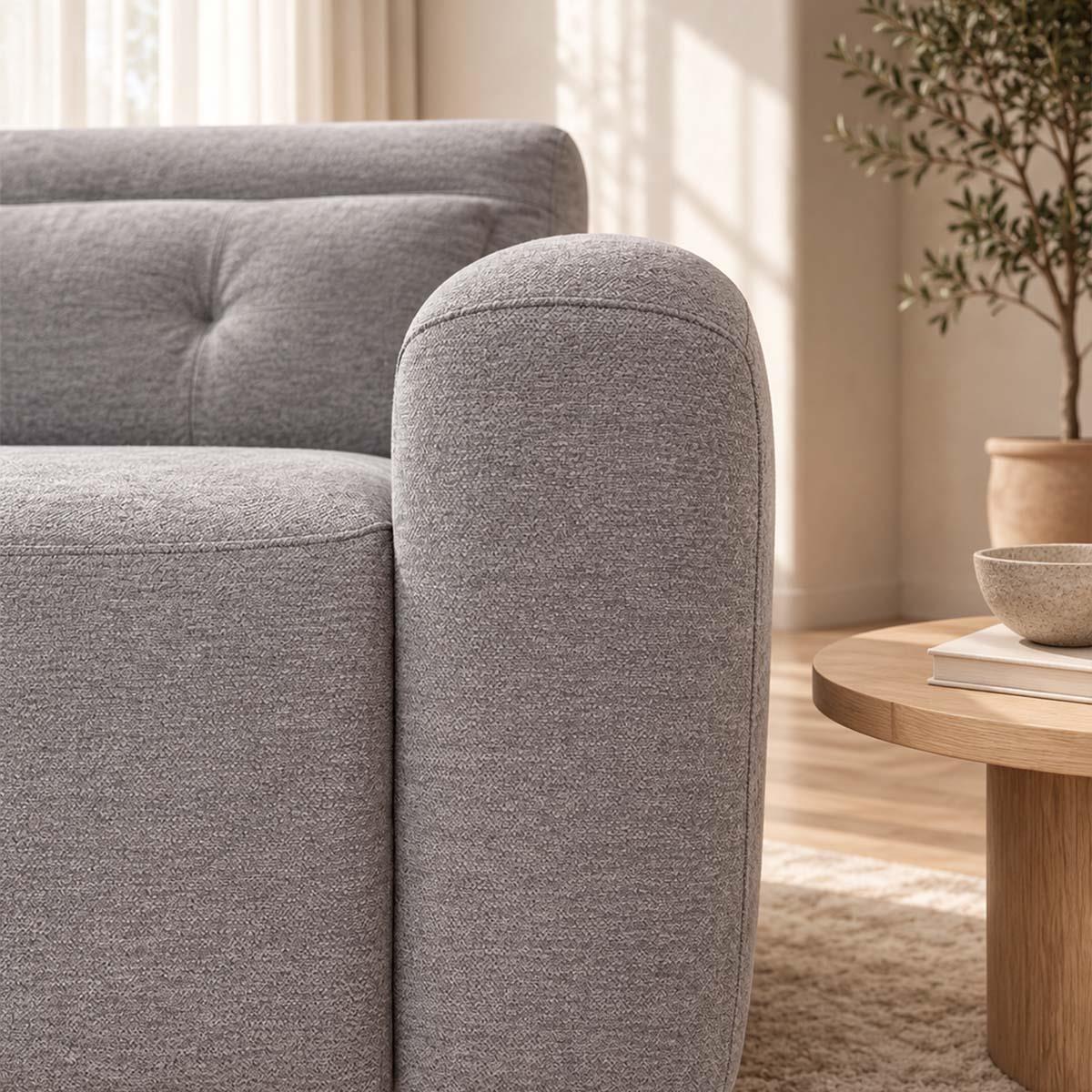 Oxley 5 Seater Electric Recliner Corner Sofa Bluetooth Beige or Grey