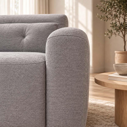 Oxley 5 Seater Electric Recliner Corner Sofa Bluetooth Beige or Grey