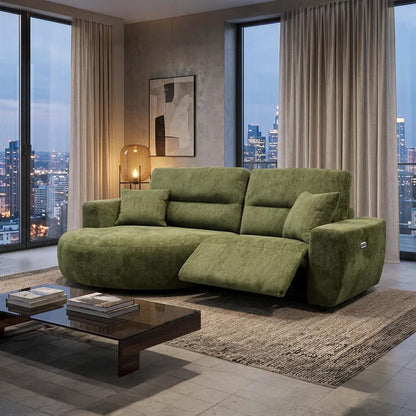 Denton Electric Recliner Chaise Sofa Left or Right Hand Facing