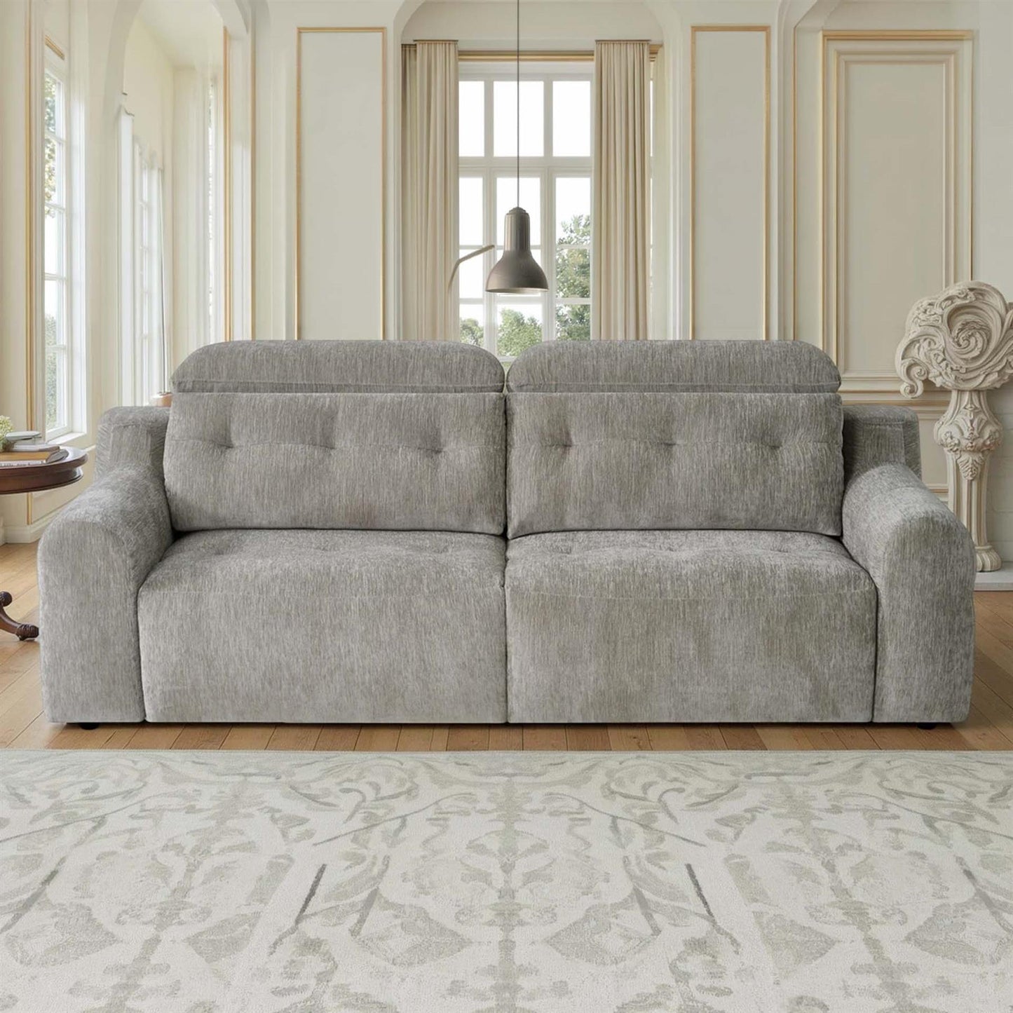 Harrington Electric Sofa Bed Chenille with Adjustable Headrests
