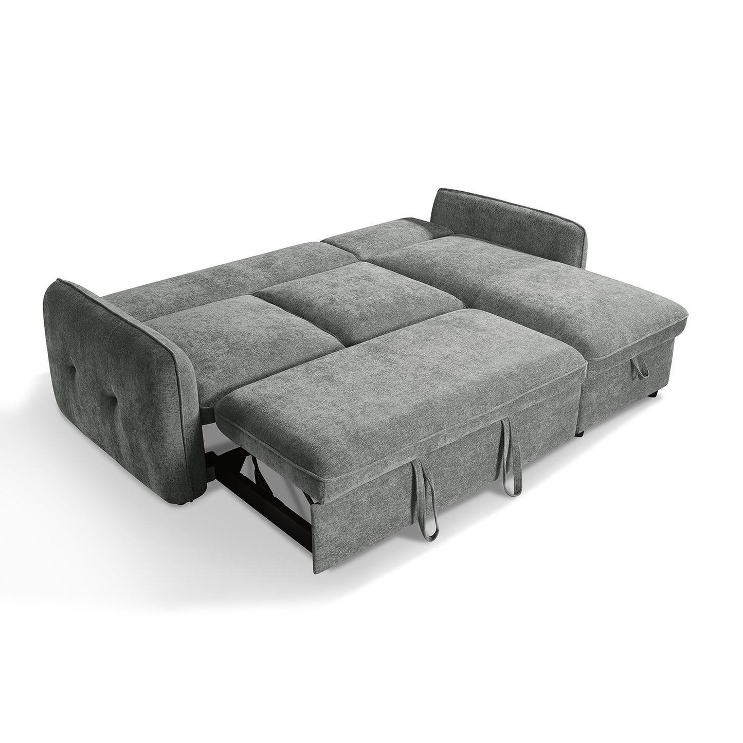 Seattle L Shaped 4 Seater Fabric Corner Sofa Bed