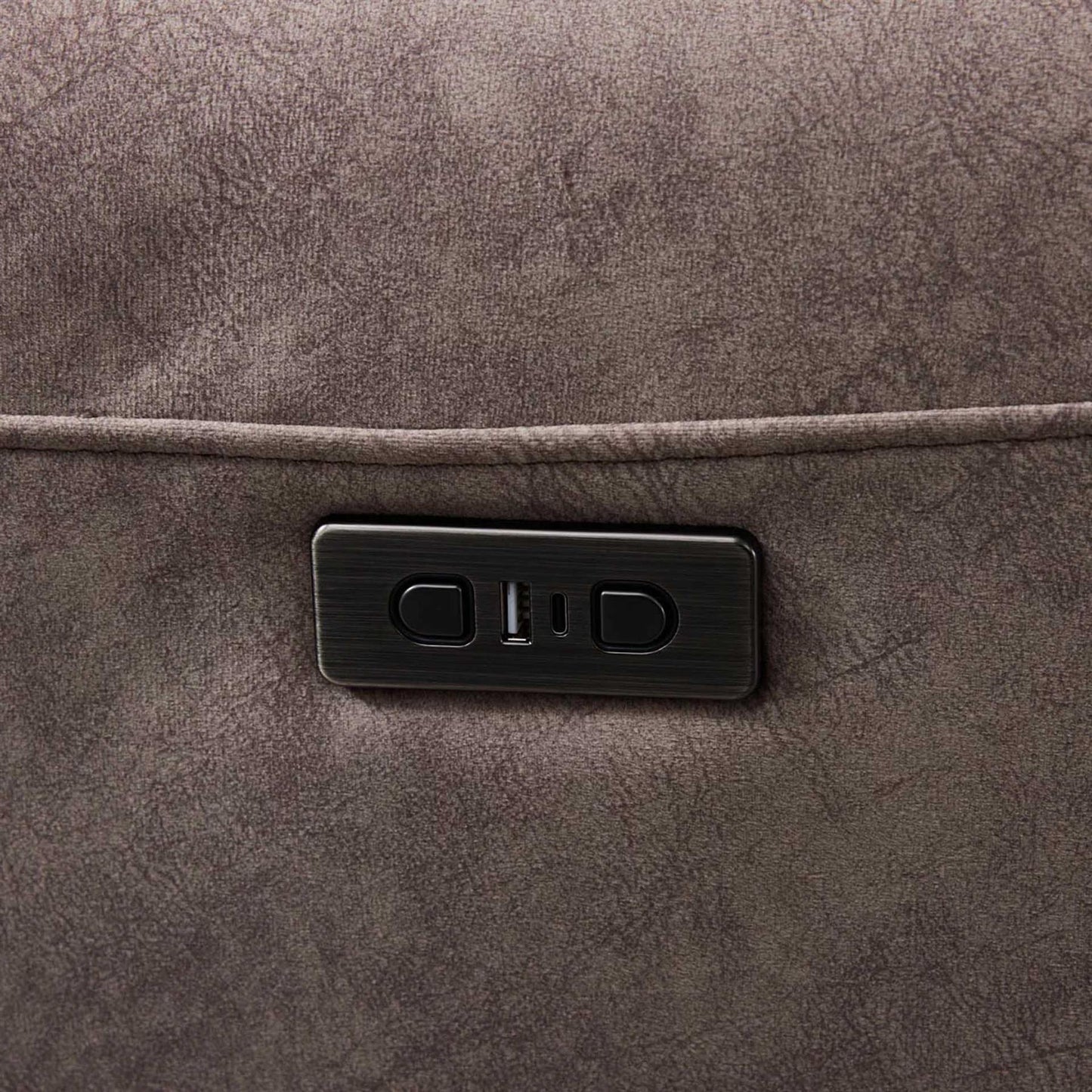 Valtos 2 Corner 2 Fabric Electric Reclining Corner sofa Grey or Brown