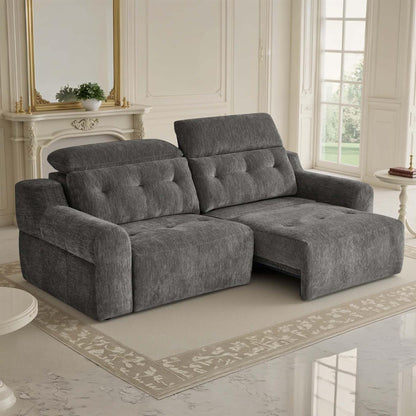 Harrington Electric Sofa Bed Chenille with Adjustable Headrests