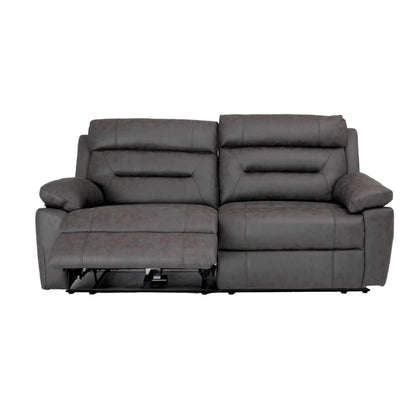 Lucy Electric Reclining 3 Piece Sofa Suite 3 + 2 + 1 Grey