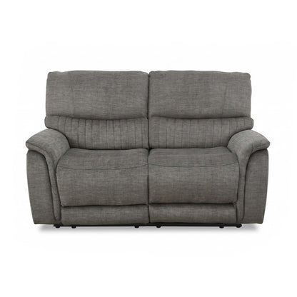 Hoxley Electric Reclining Sofa Suite 3 + 2  Charcoal