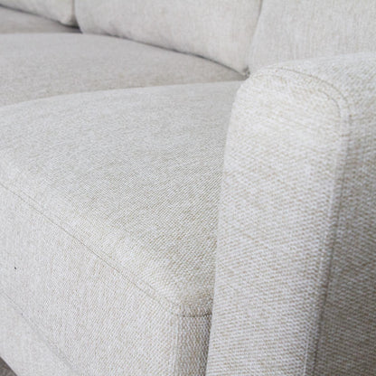 Jasper Universal Corner Sofa Reversible Chaise Dark Grey Grey Beige