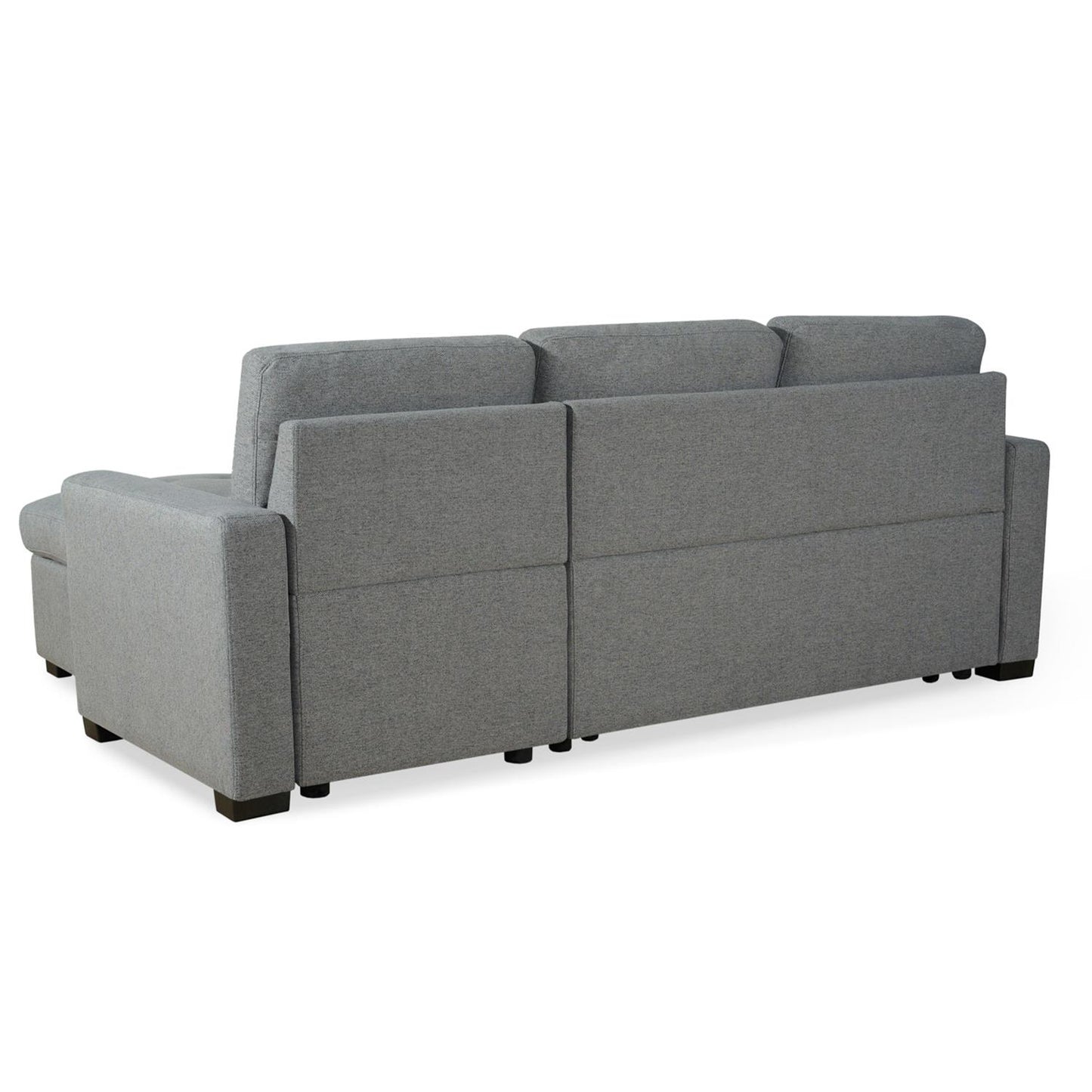 Arden Grey 3 Seater L Shaped Universal Sofa Bed With Storage Living Room