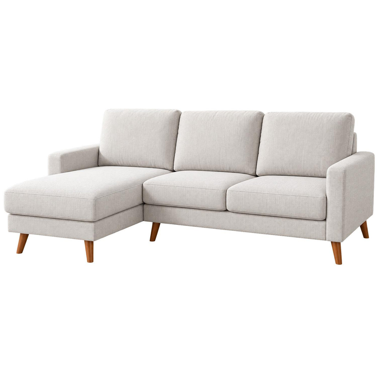 Jasper Universal Corner Sofa Reversible Chaise Dark Grey Grey Beige
