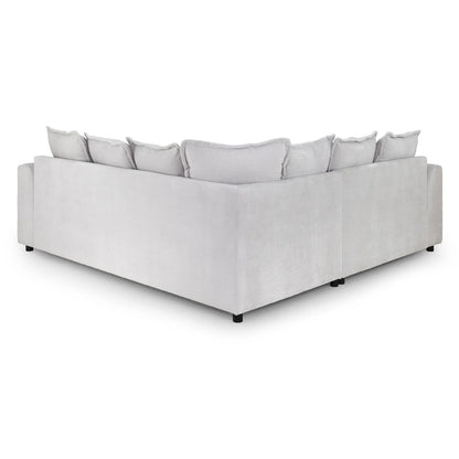 Colby 5 Seater L Shaped Corner Sofa Fabric
