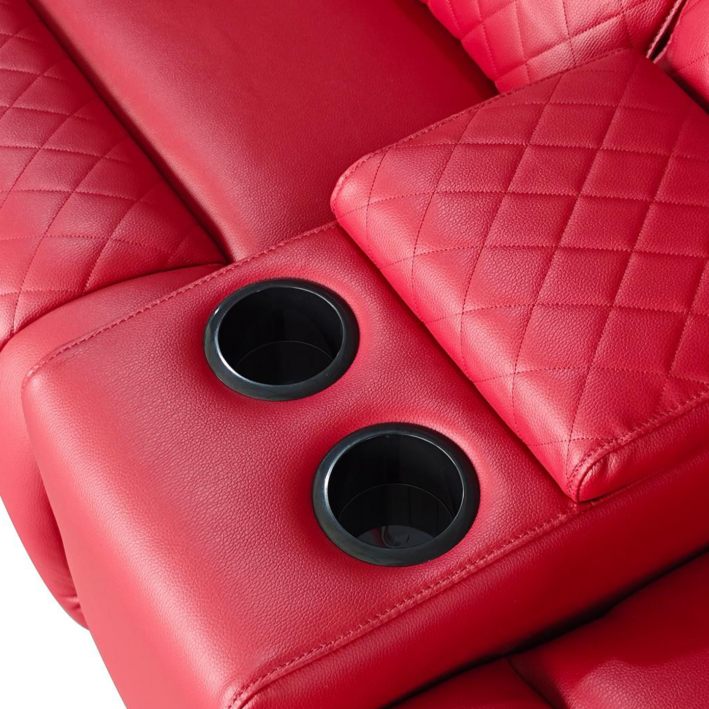 Florida Cinema 3 Seater Electric Reclining Leather Sofa