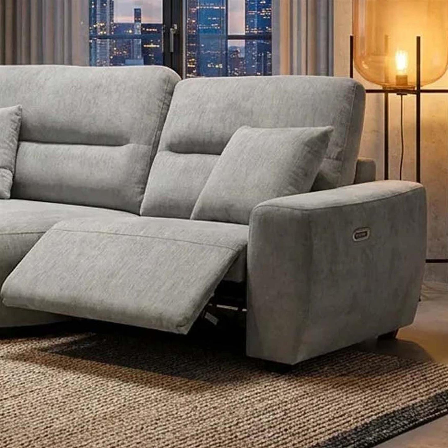 Denton Electric Recliner Chaise Sofa Left or Right Hand Facing