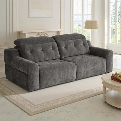 Harrington Electric Sofa Bed Chenille with Adjustable Headrests