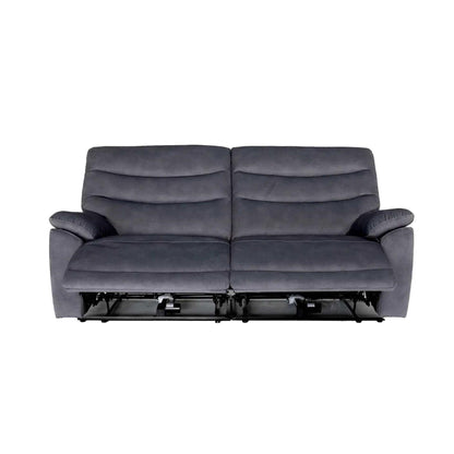 Tilly Electric Reclining Sofa Suite 3 + 2  Charcoal