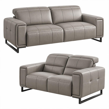 Rosebury 3 2 Electric Recliner Sofa Suite Leather Look Black or Grey