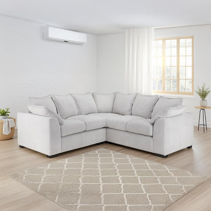 Colby 5 Seater L Shaped Corner Sofa Fabric