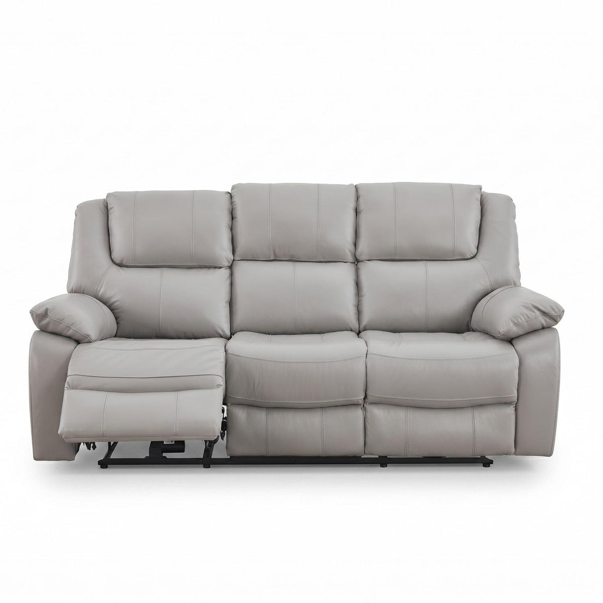 Knowle Electric Reclining 3 Piece Sofa Suite 3 + 2 + 1 Pisa Grey