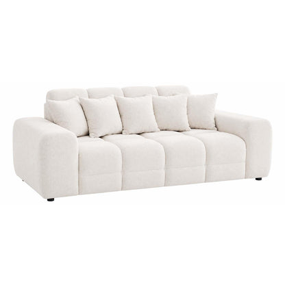 Jenson Plush Velvet 3 + 2 Seater Sofa Set Deep Seats & Boxed Arms