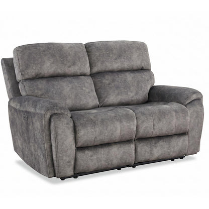 Valtos 2 Seater Electric Reclining Sofa Truffle or Grey