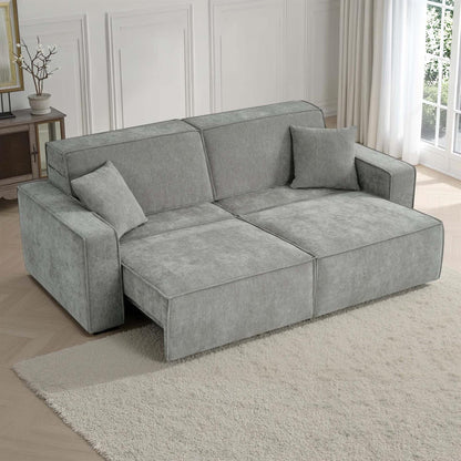 Huxley 3 Seater Electric Sofa Bed with Power Extension & Boxed Arms