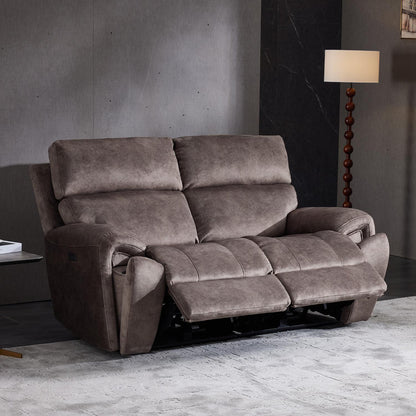 Valtos 2 + 1 + 1 Electric Recliner Sofa Suite Truffle or Grey