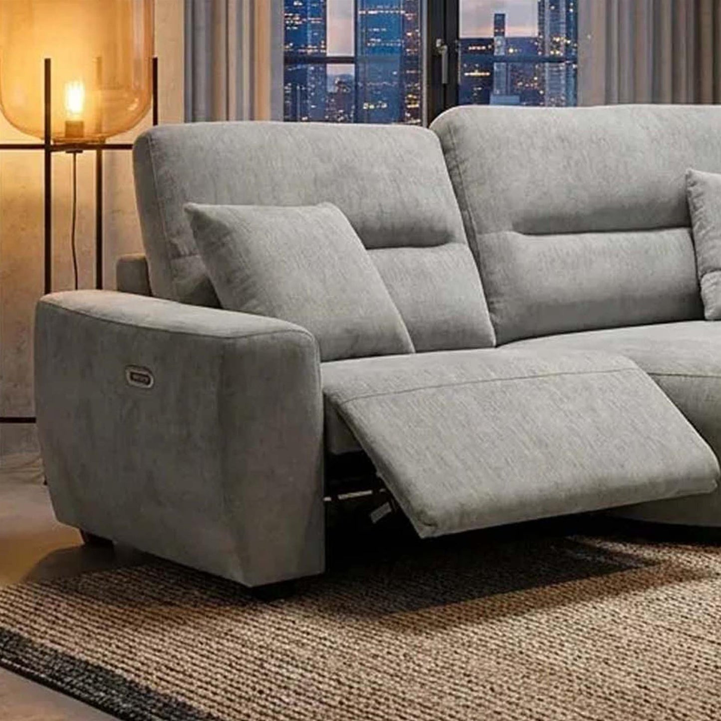 Denton Electric Recliner Chaise Sofa Left or Right Hand Facing