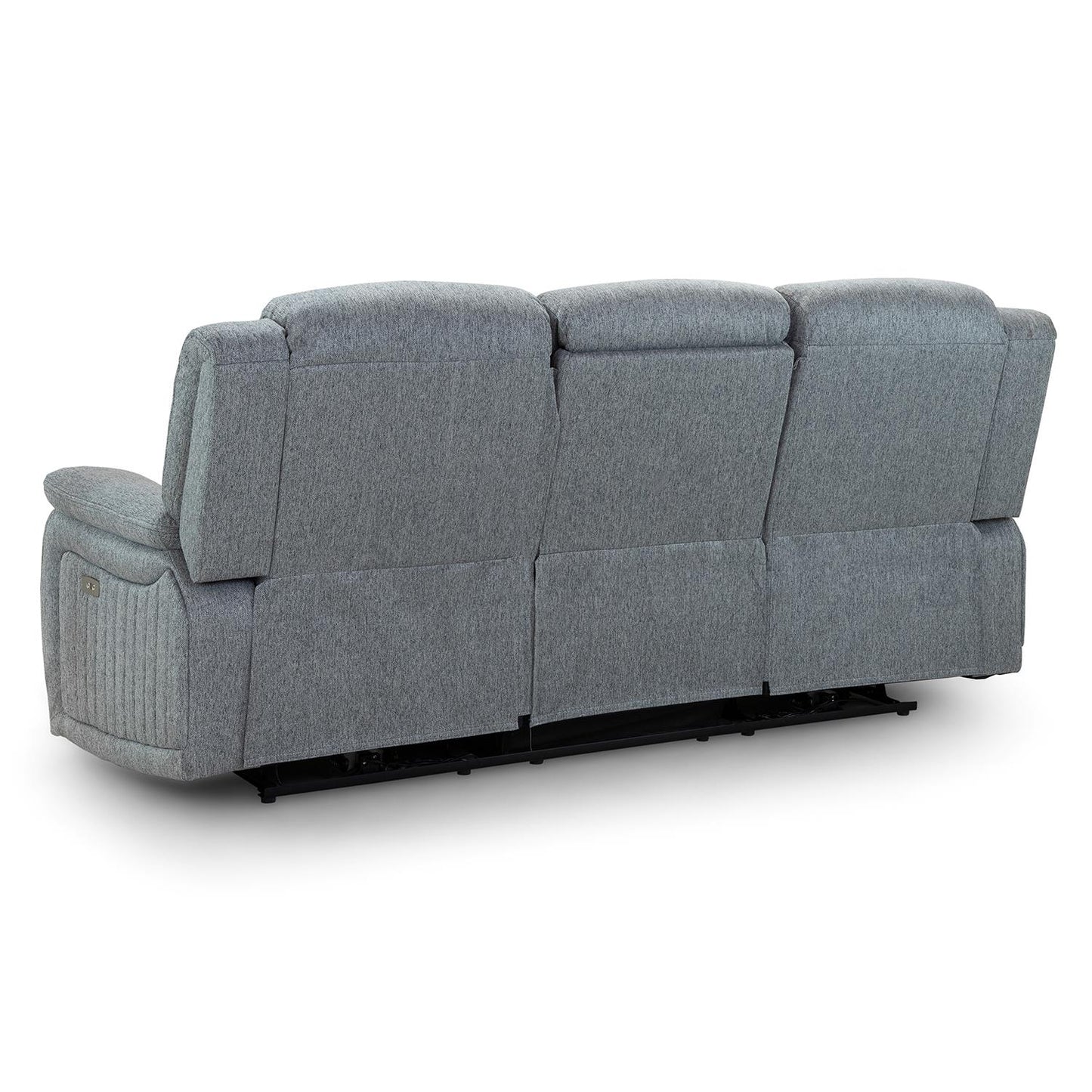 Linden Grey Electric Reclining 3 Seater sofa