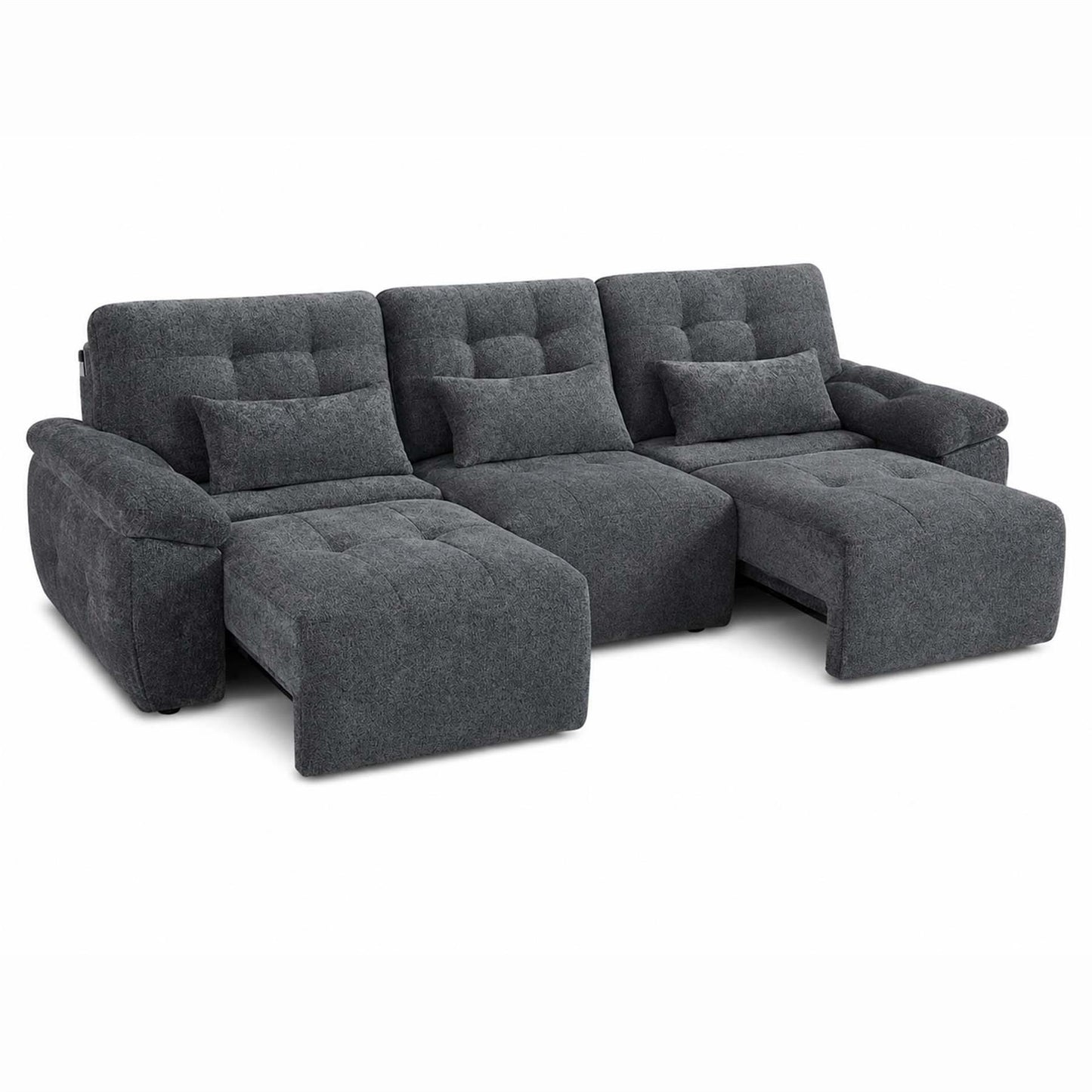 Drayton Electric Sofa Bed Large 3 Seater with Power Sliding Seats