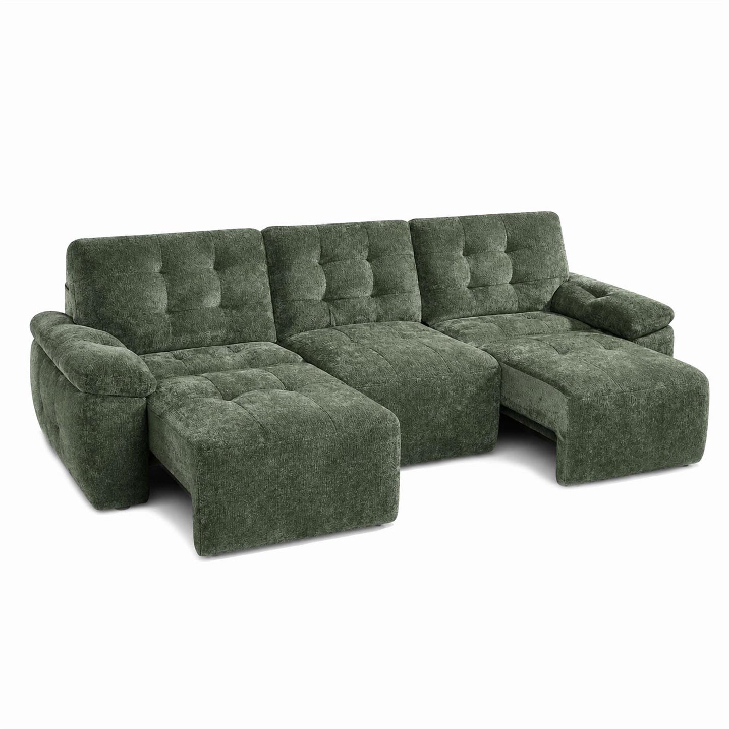 Drayton Electric Sofa Bed Large 3 Seater with Power Sliding Seats